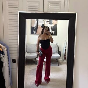 Flattering Black Woman Semi Corset Strapless top